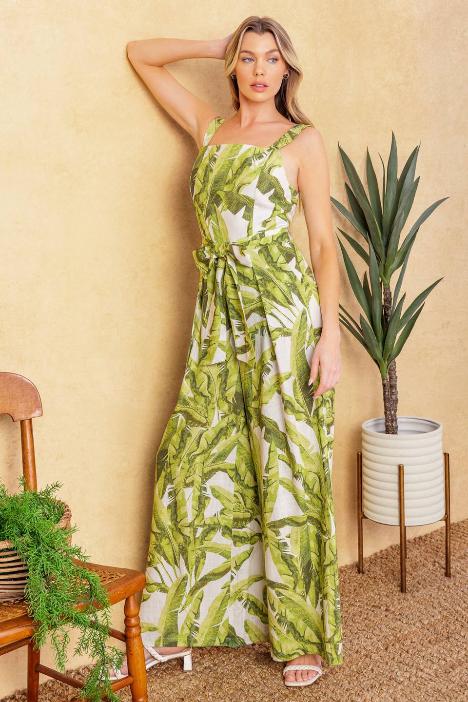 AMERICAN NIGHTS WOVEN JUMPSUIT Flying Tomato